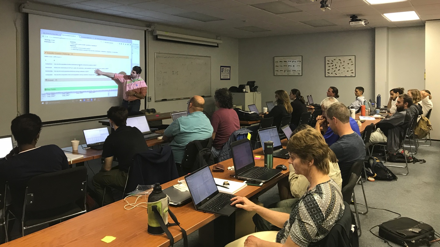 Data Carpentry workshop at FLREC Data Carpentry workshop at FLREC